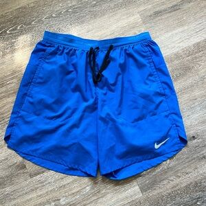Men’s Nike running shorts with a liner inside size medium